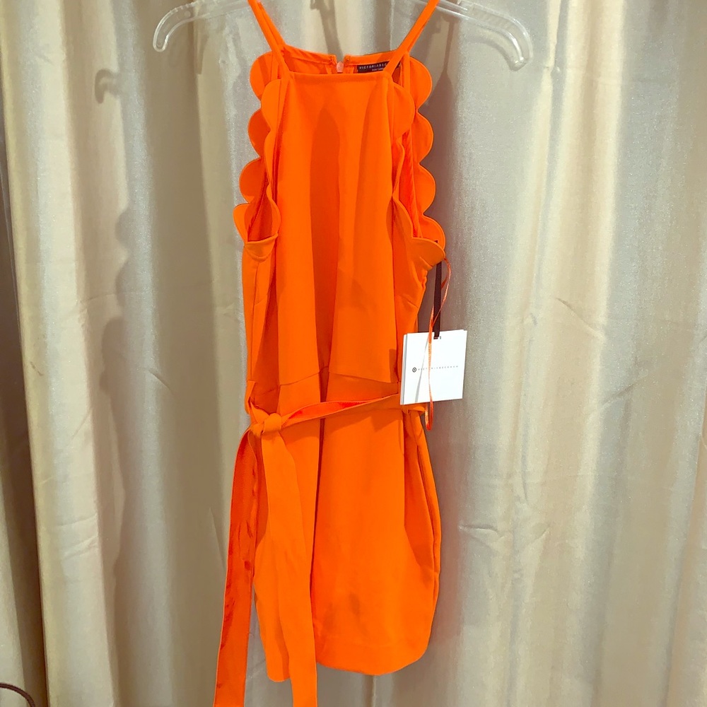 Victoria Beckham for Target Orange Jumpsuit